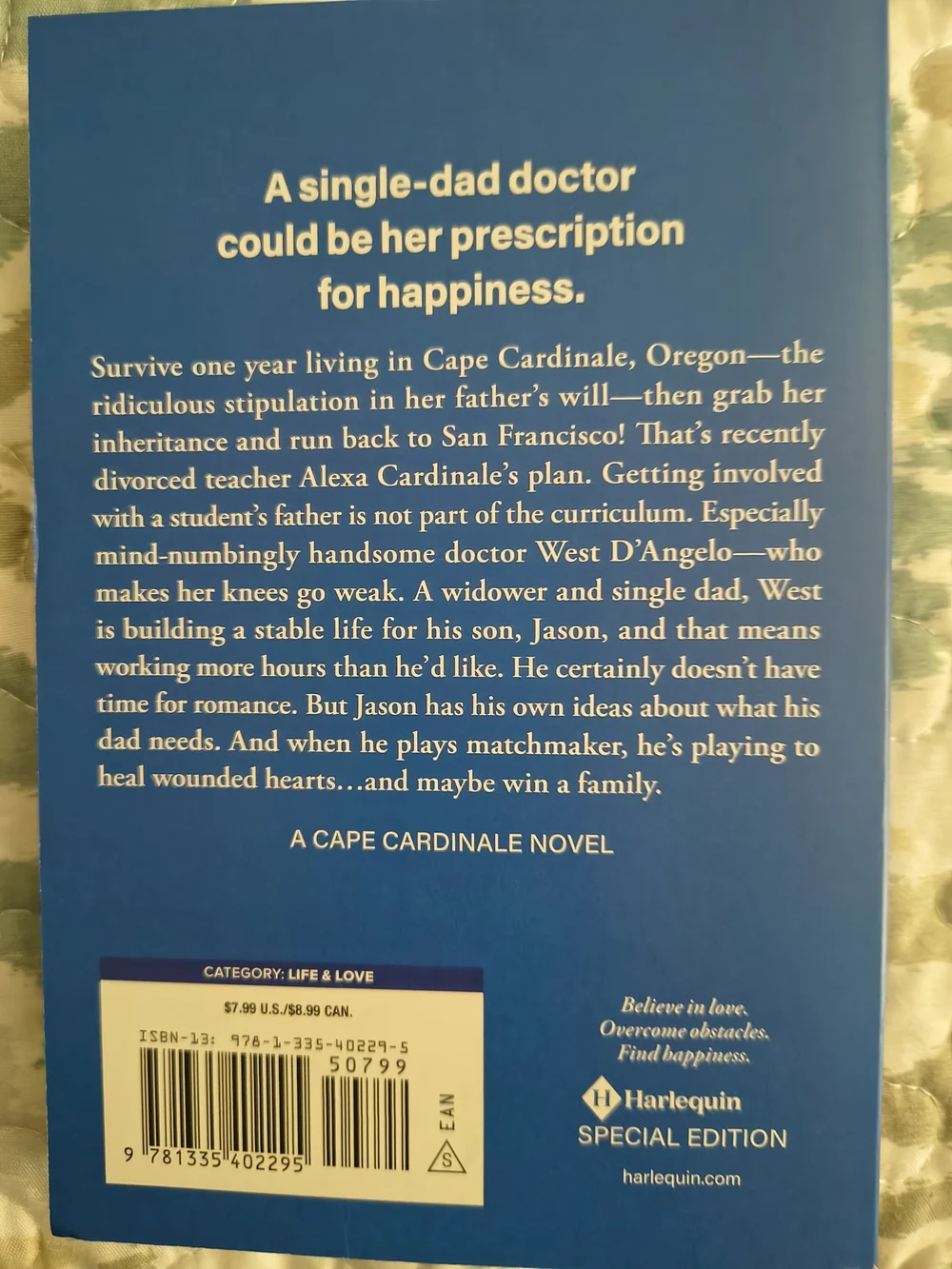 4 Book Set Of Harlequin Books
